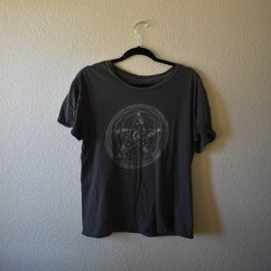 Grey Volcom Graphic T-shirt